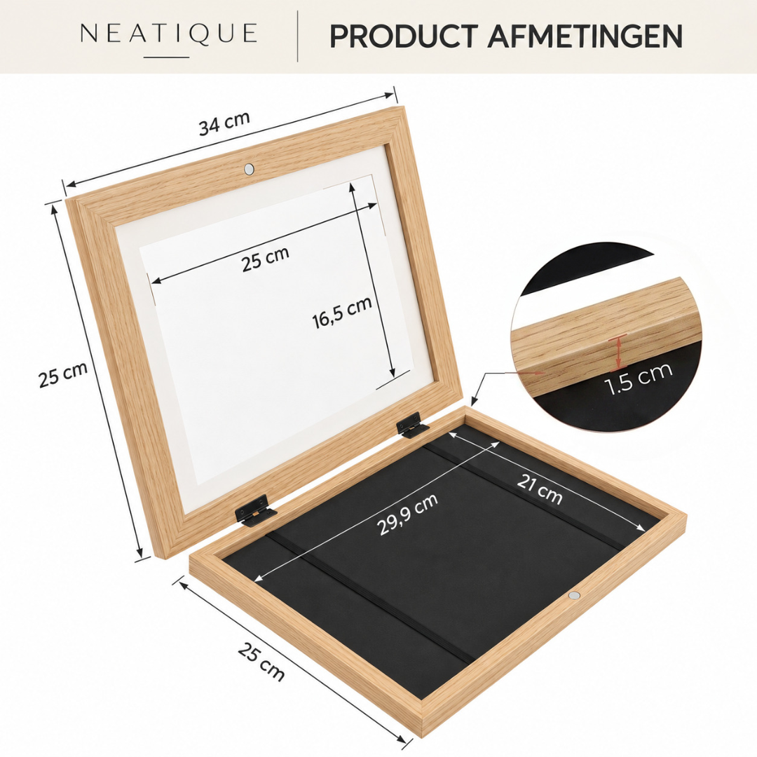 Neatique - ArtNest™ Kinderkunst Display | Bewaar Mooie Herinneringen, Zonder Rommel