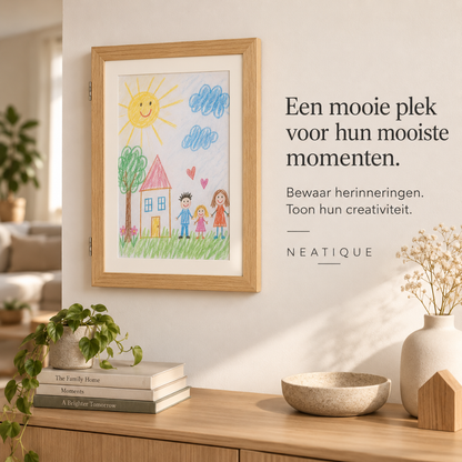 Neatique - ArtNest™ Kinderkunst Display | Bewaar Mooie Herinneringen, Zonder Rommel