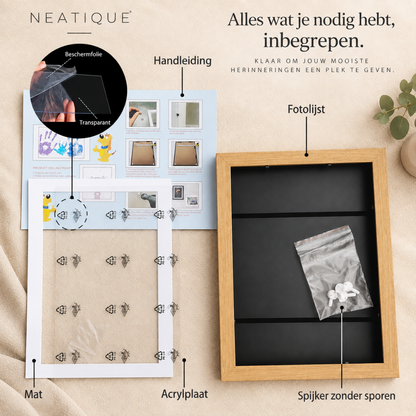 Neatique - ArtNest™ Kinderkunst Display | Bewaar Mooie Herinneringen, Zonder Rommel