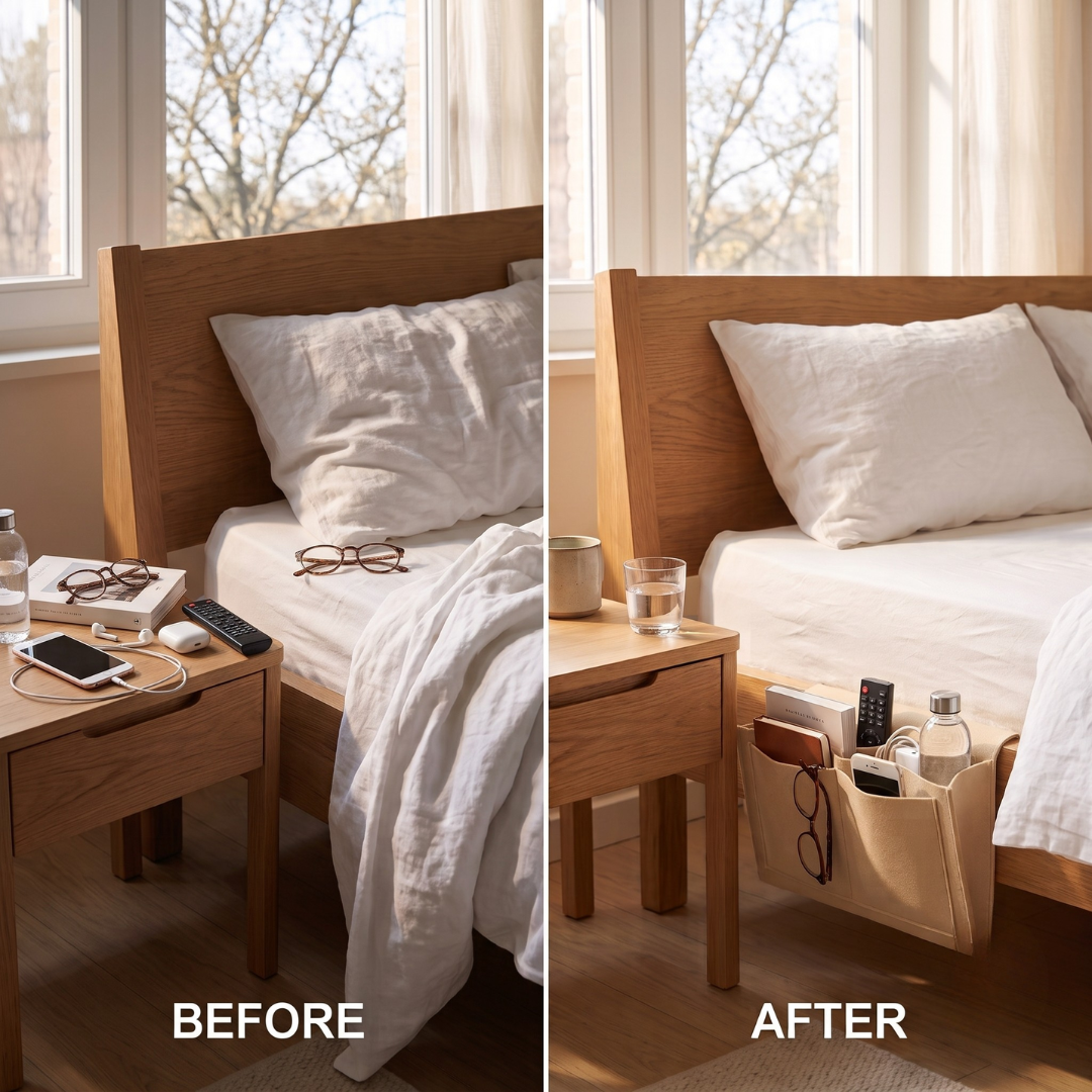 Neatique – BedEase™ Bed Organizer – Extra opbergruimte naast je bed