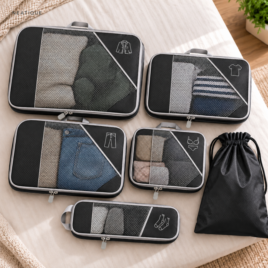 Neatique – SpaceFold™ Kledingorganizers | Meer Ruimte, Meer Overzicht