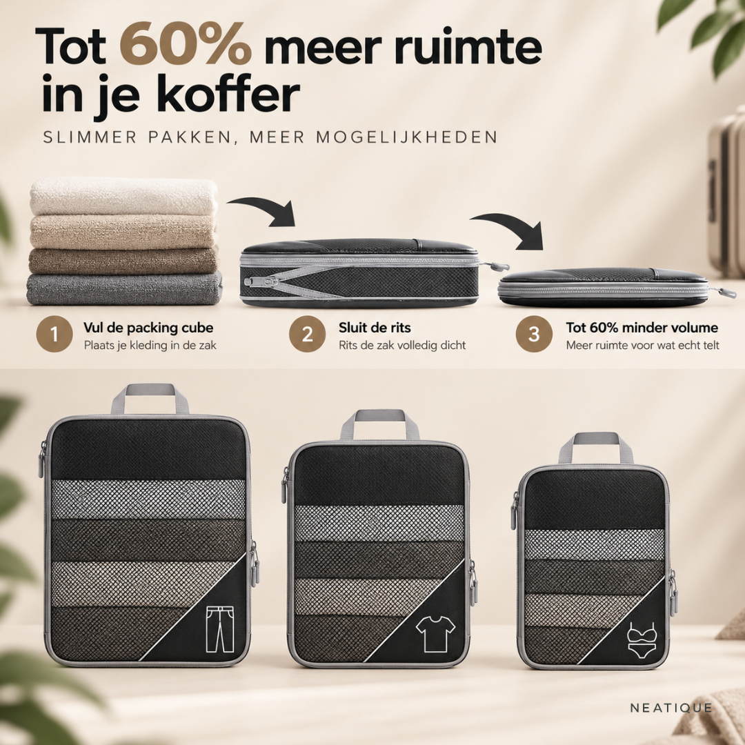 Neatique – SpaceFold™ Kledingorganizers | Meer Ruimte, Meer Overzicht