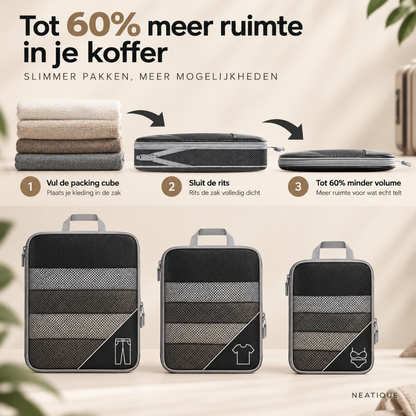 Neatique – SpaceFold™ Kledingorganizers | Meer Ruimte, Meer Overzicht